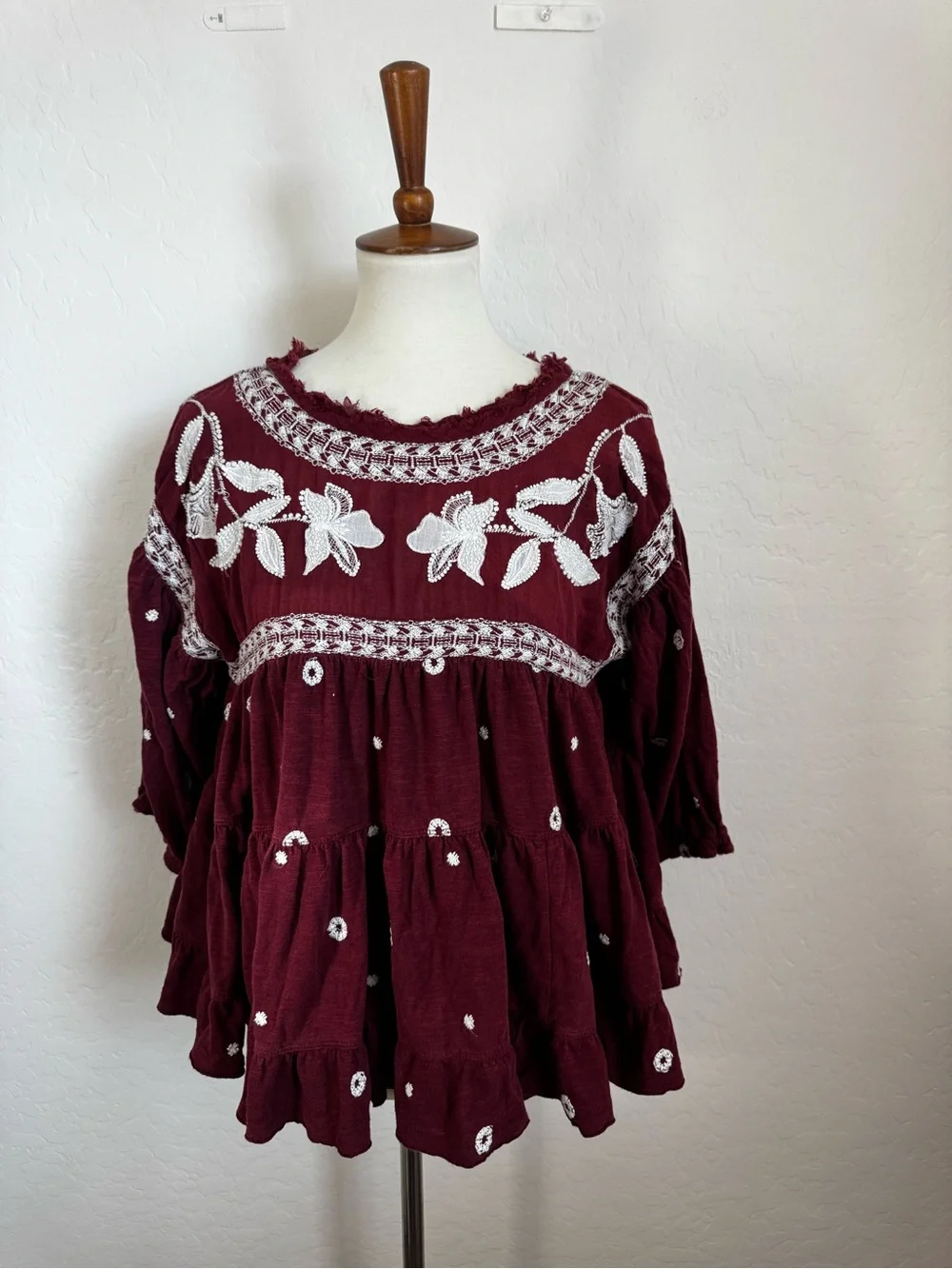 Free People Edie Tee - Sweet Raisin